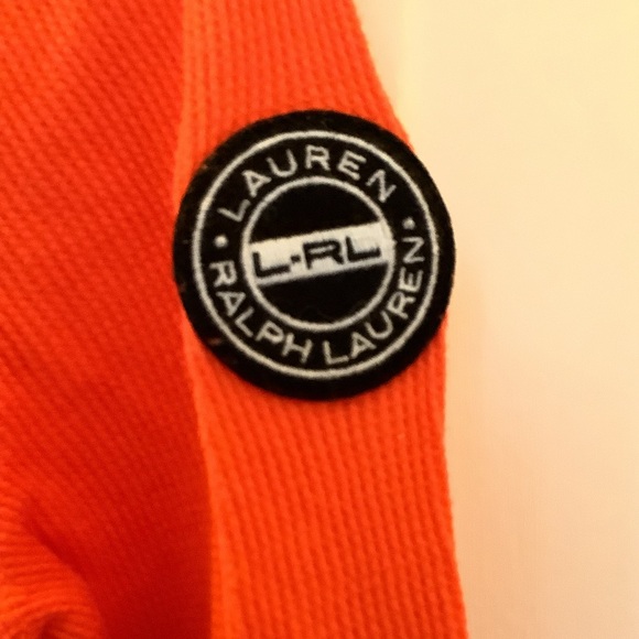 NWOT LRL Ralph Lauren Cotton Waffle Knit Thermal 1/4 Zip Top Size S - Picture 4 of 6